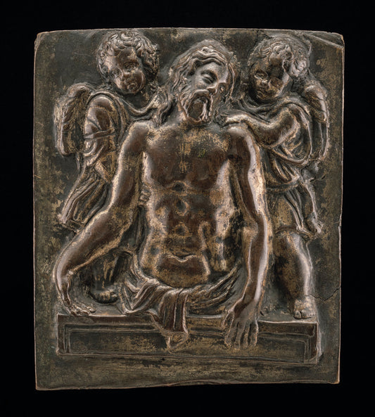 15th century by Paduan 15th Century (Christ's Body Held by Two Angels), 16X12"(A3)Poster Print