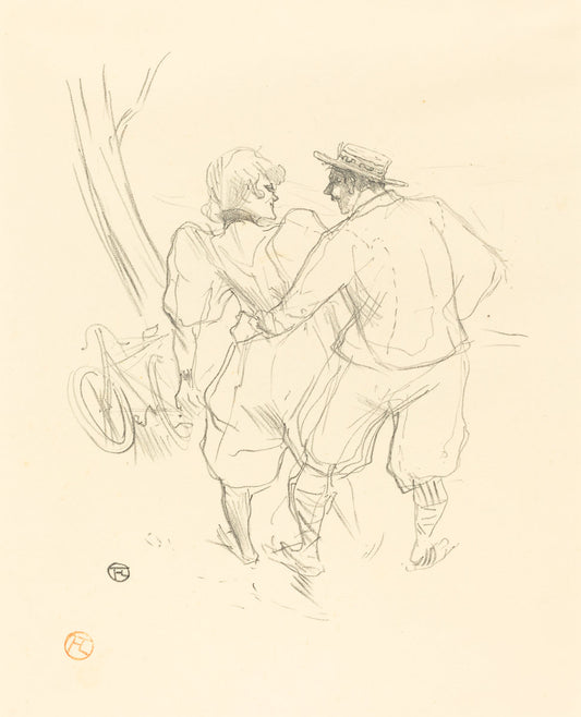Floréal by Henri de Toulouse-Lautrec (French, 1864 - 1901), 16X12"(A3)Poster Print