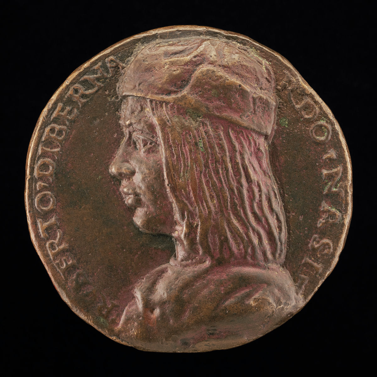 c. 1495 by Style of Niccolò Fiorentino (Ruberto di Bernardo Nasi, born 1479, Prior of Liberty 1513 [obverse]), 16X12"(A3)Poster Print