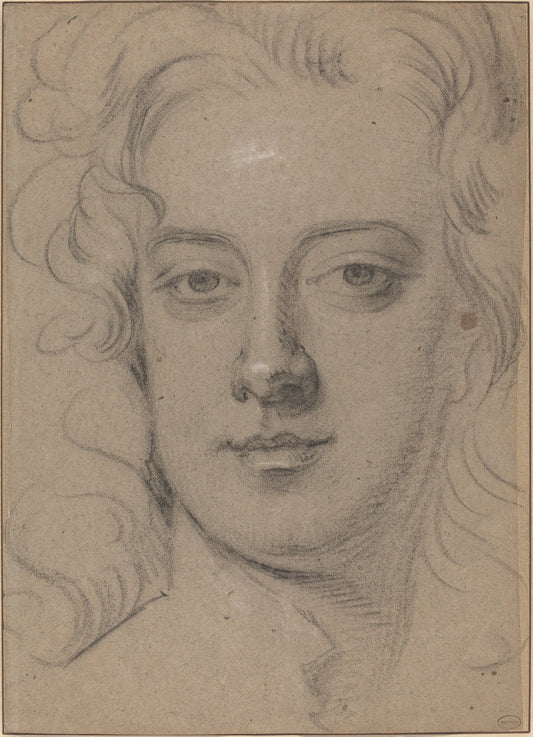 Anthony Henley by Sir Godfrey Kneller (English, 1646 - 1723), 16X12"(A3)Poster Print