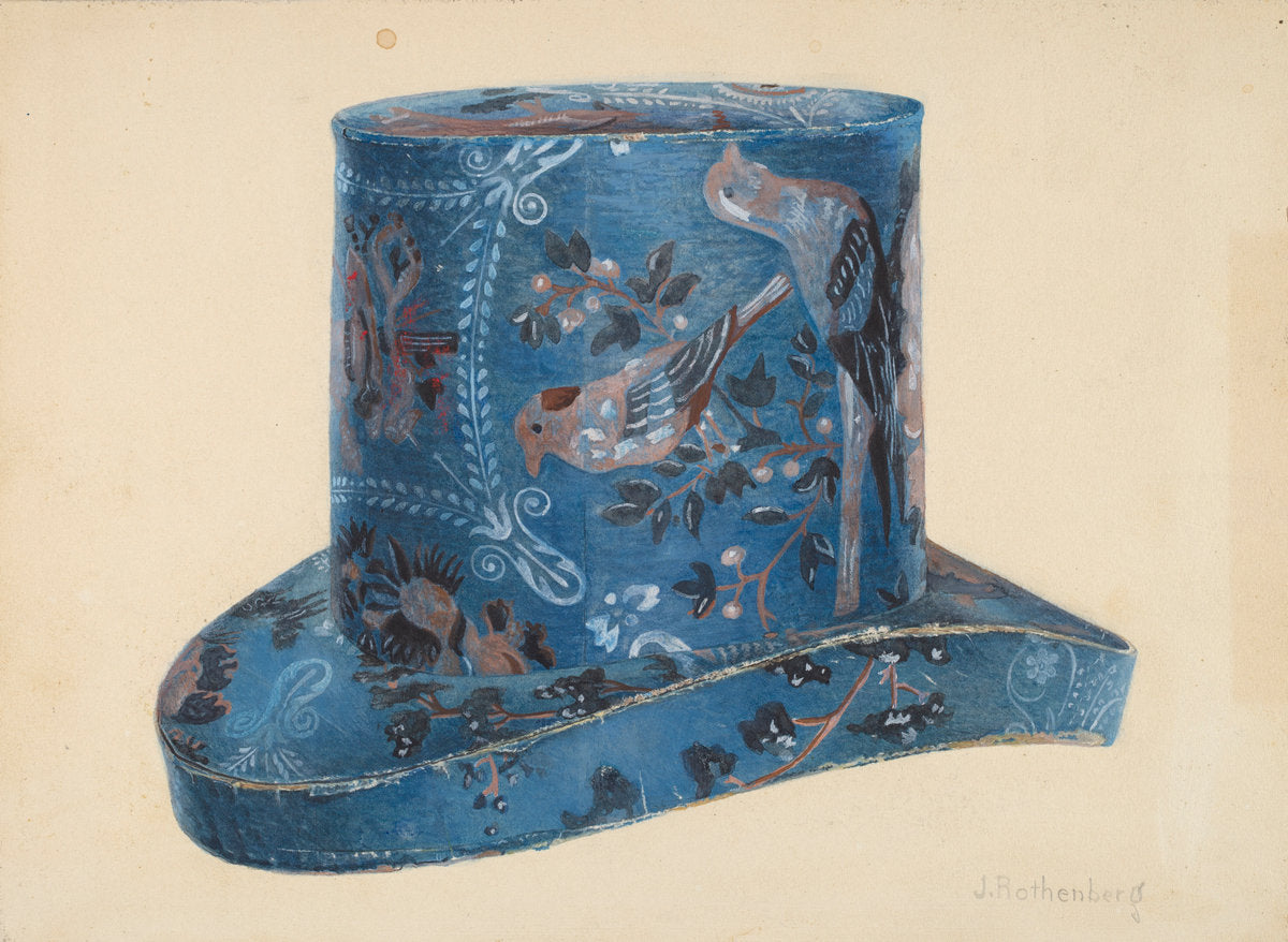 Hat Box by Joseph Rothenberg (American, active c. 1935), 16X12"(A3)Poster Print