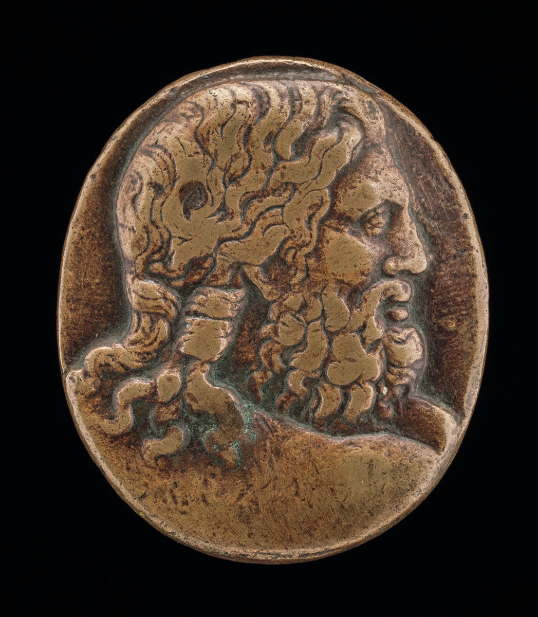 Jupiter [obverse] by Master IO.F.F. (Italian, active 1468/1484), 16X12"(A3)Poster Print