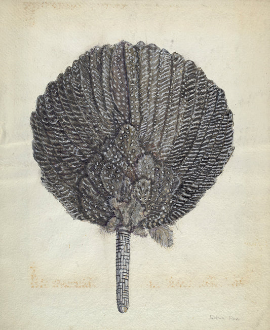 Fan by Edna C. Rex (American, active c. 1935), 16X12"(A3)Poster Print