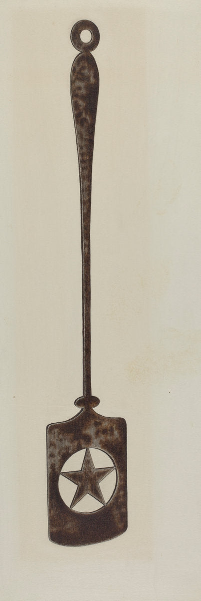 c. 1940 by American 20th Century (Steel Spatula), 16X12"(A3)Poster Print