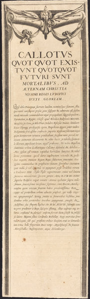 1628/1631 by Assistant of Jacques Callot (The Siege of La Rochelle [plate 8 of 16;  set comprises 1952.8.97-112]), 16X12"(A3)Poster Print