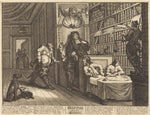 Hudibras and the Lawyer by William Hogarth (English, 1697 - 1764), 16X12"(A3)Poster Print