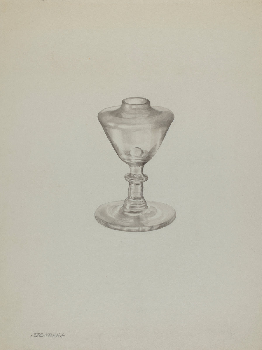 Lamp by Isidore Steinberg (American, active c. 1935), 16X12"(A3)Poster Print