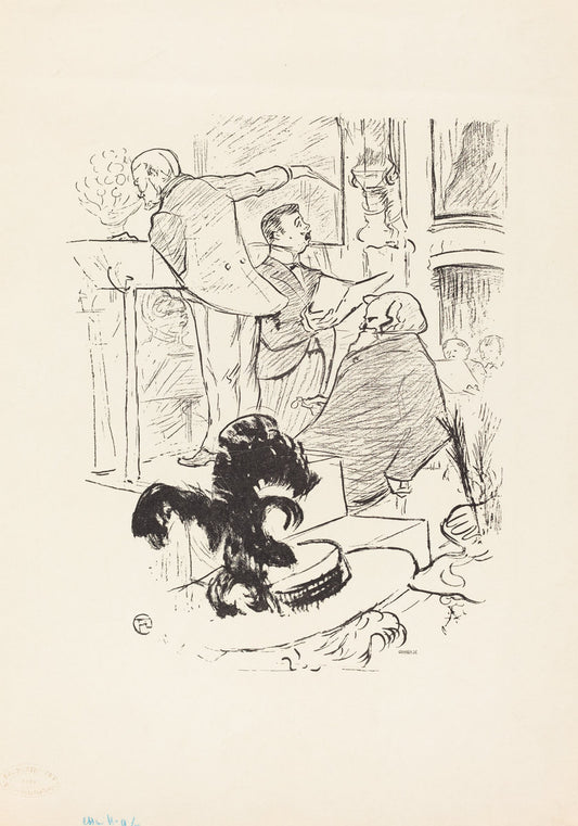 Les grands concerts de l'opera by Henri de Toulouse-Lautrec (French, 1864 - 1901), 16X12"(A3)Poster Print