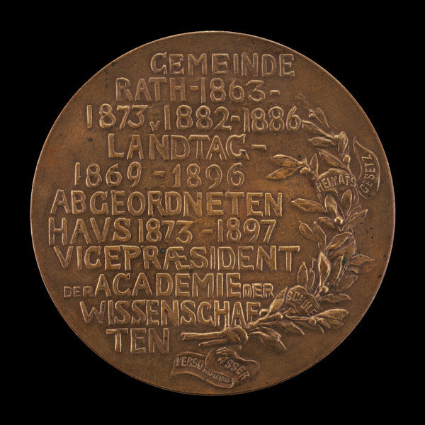 Inscription [reverse] by Karl Gindra (Austrian, active late 19th century), 16X12"(A3)Poster Print