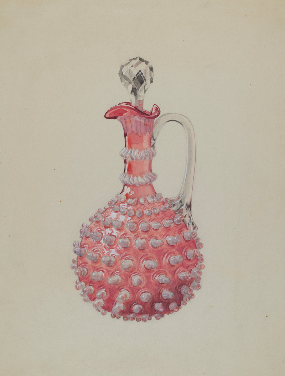 Vinegar Cruet by Dorothy Posten (American, active c. 1935), 16X12"(A3)Poster Print