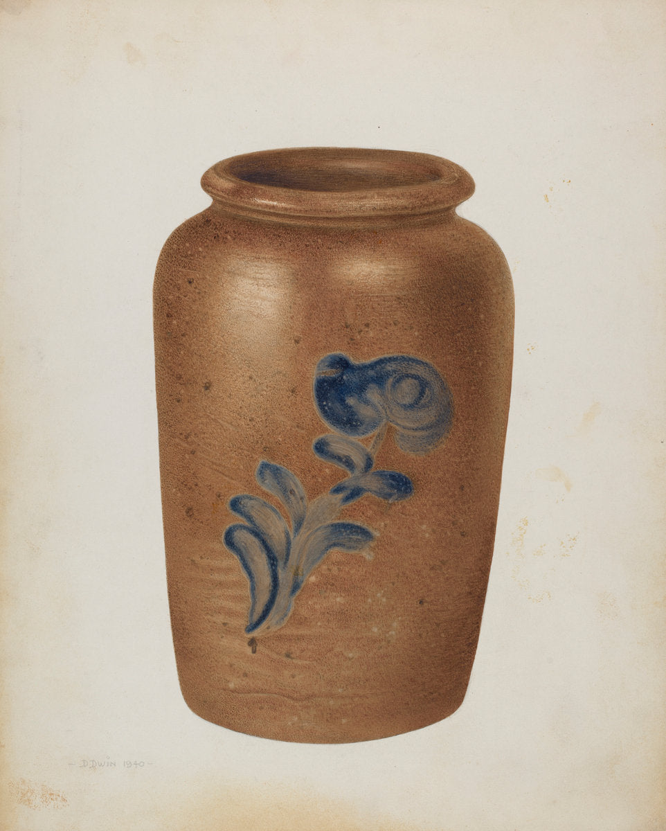 Jar by Dorothy Dwin (American, active c. 1935), 16X12"(A3)Poster Print
