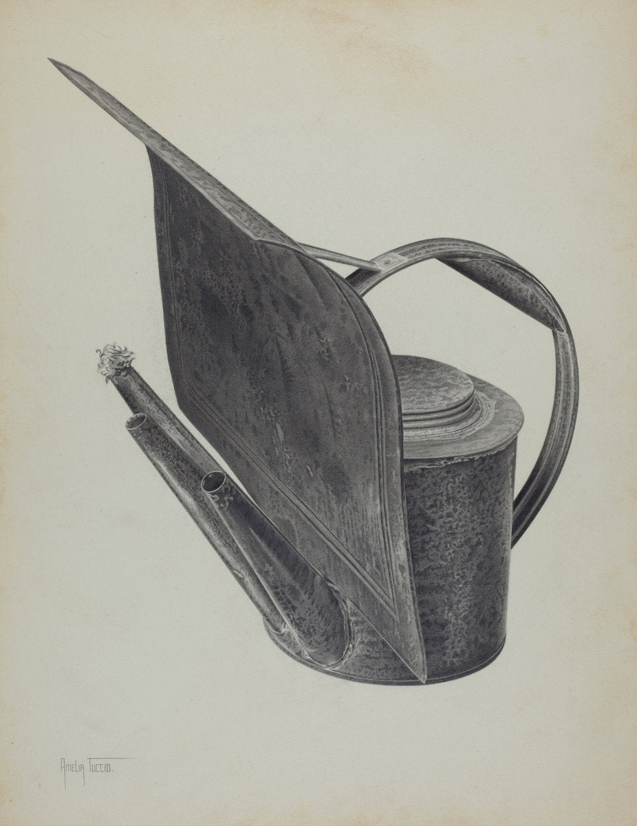 Jacking Torch by Amelia Tuccio (American, active c. 1935), 16X12"(A3)Poster Print