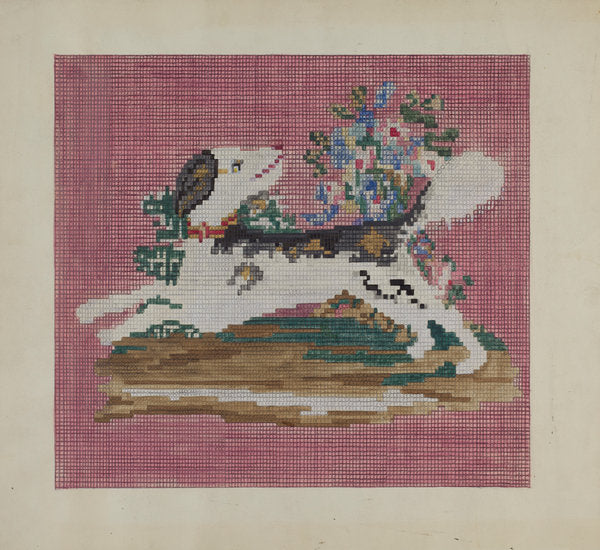 Chair Cover by Mabel Ritter (American, active c. 1935), 16X12"(A3)Poster Print