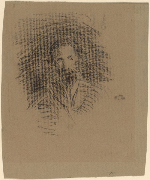 Charles L. Freer (?) by Follower of James McNeill Whistler (American, 1834 - 1903), 16X12"(A3)Poster Print