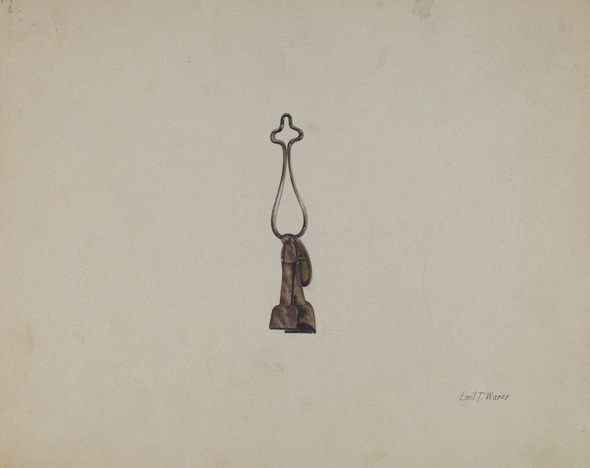 Skirt Hook by Emil Warns (American, active c. 1935), 16X12"(A3)Poster Print