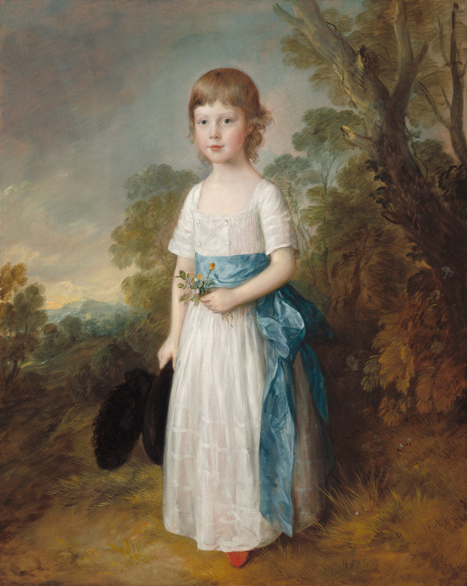 Master John Heathcote by Thomas Gainsborough (British, 1727 - 1788), 16X12"(A3)Poster Print