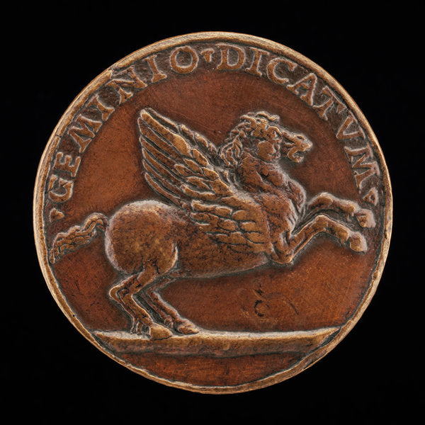 Pegasus [reverse] by Niccolò Fiorentino (Italian, 1430 - 1514), 16X12"(A3)Poster Print