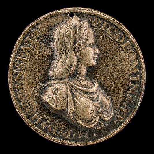 c. 1500 by Mantuan 16th Century (Ortensia Piccolomini [obverse]), 16X12"(A3)Poster Print
