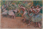 Ballet Scene by Edgar Degas (French, 1834 - 1917), 16X12"(A3)Poster Print