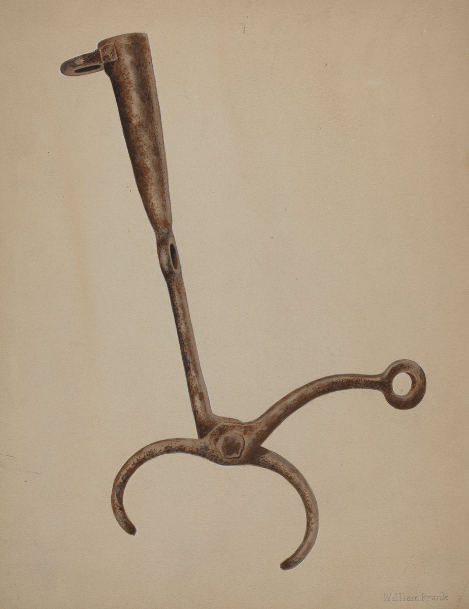 Snubber for Bull by William Frank (American, active c. 1935), 16X12"(A3)Poster Print
