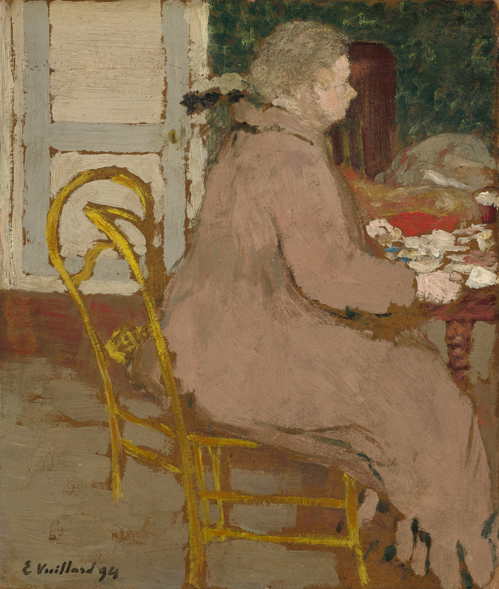 Breakfast by Edouard Vuillard (French, 1868 - 1940), 16X12"(A3)Poster Print