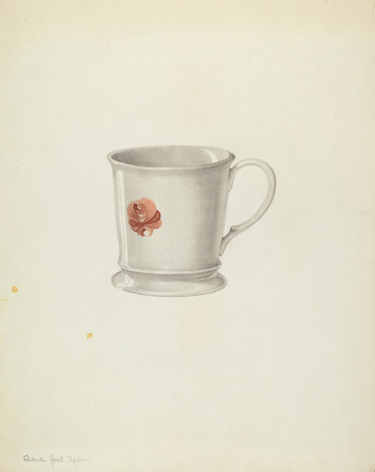 Mug by Roberta Spicer (American, active c. 1935), 16X12"(A3)Poster Print