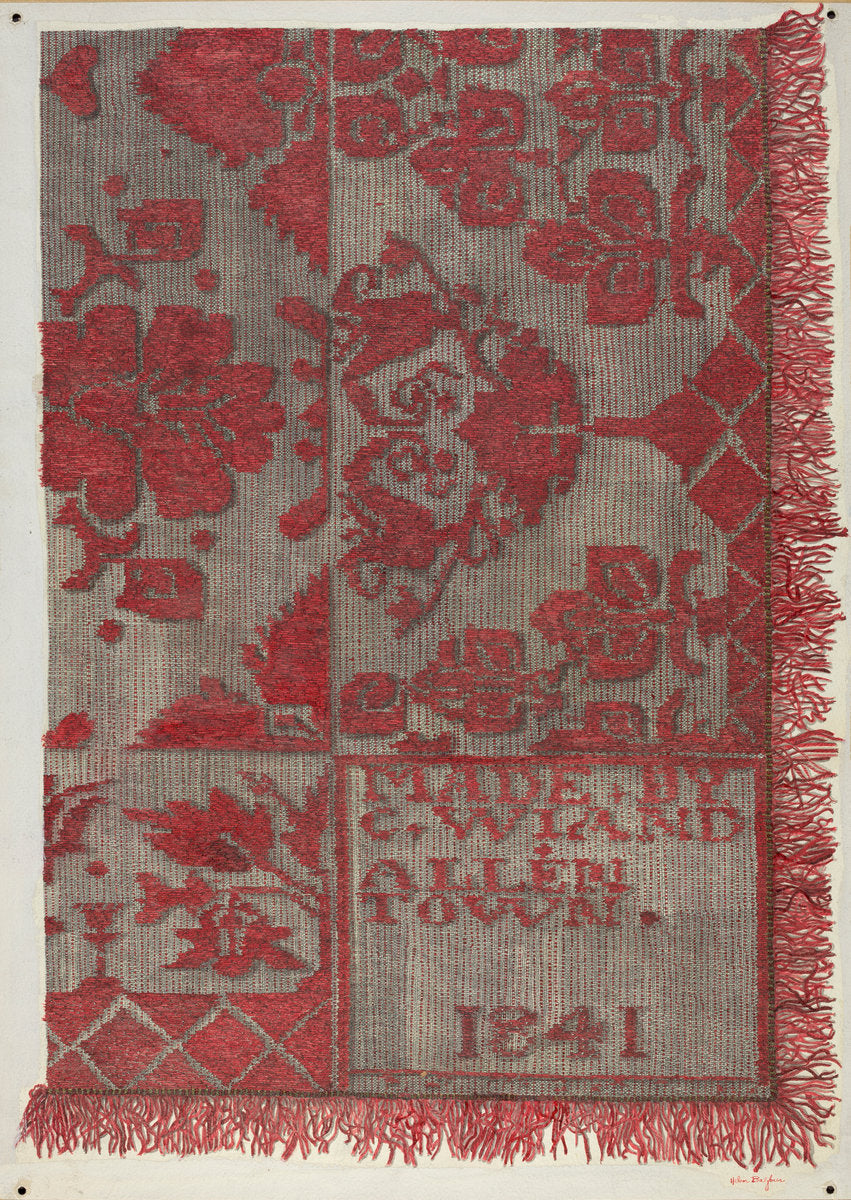 Coverlet by Helen Balfour (American, active c. 1935), 16X12"(A3)Poster Print