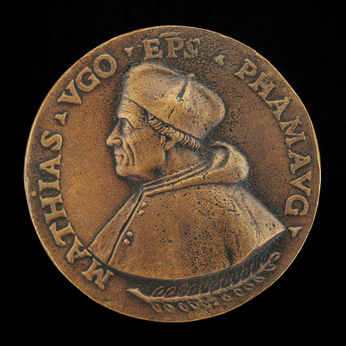 c. 1530 by Italian 16th Century (Mattia Ugoni, Bishop of Famagusta 1504 [obverse]), 16X12"(A3)Poster Print