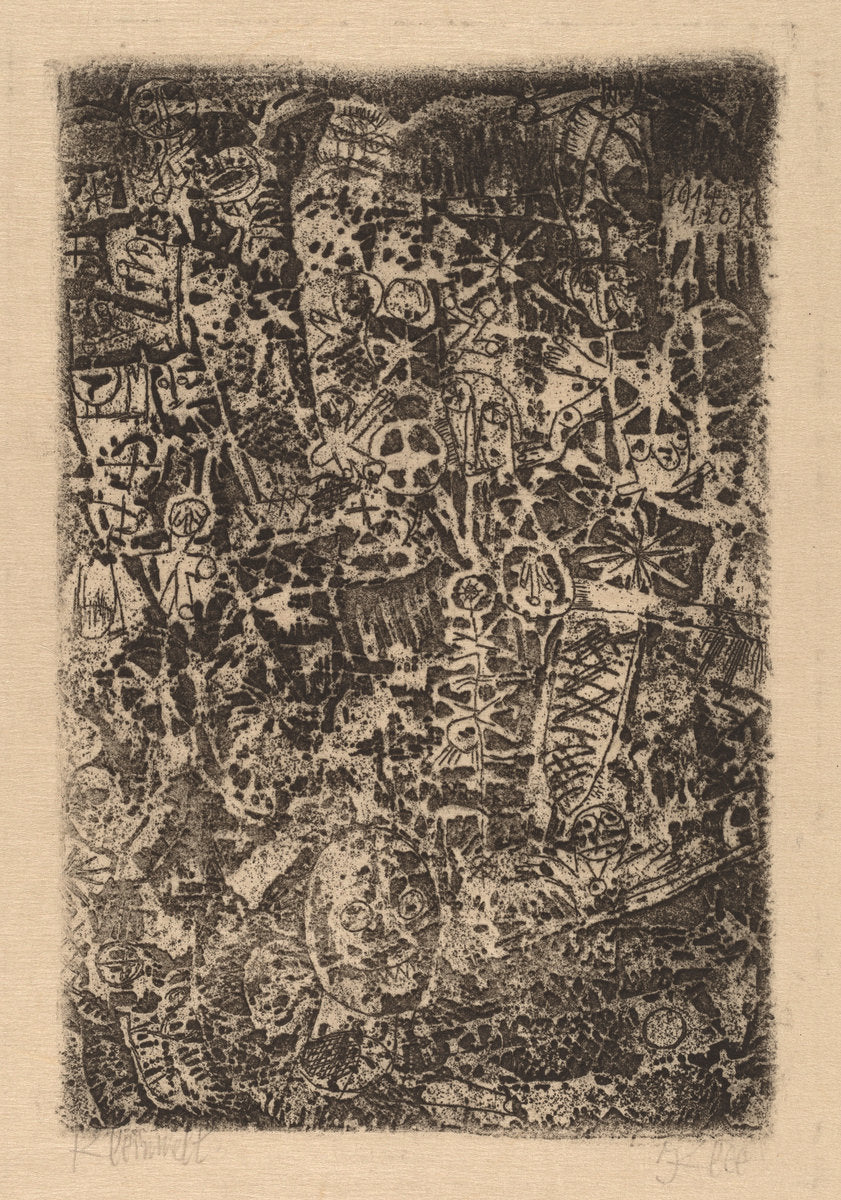 Small World (Kleinwelt) by Paul Klee (Swiss, 1879 - 1940), 16X12"(A3)Poster Print