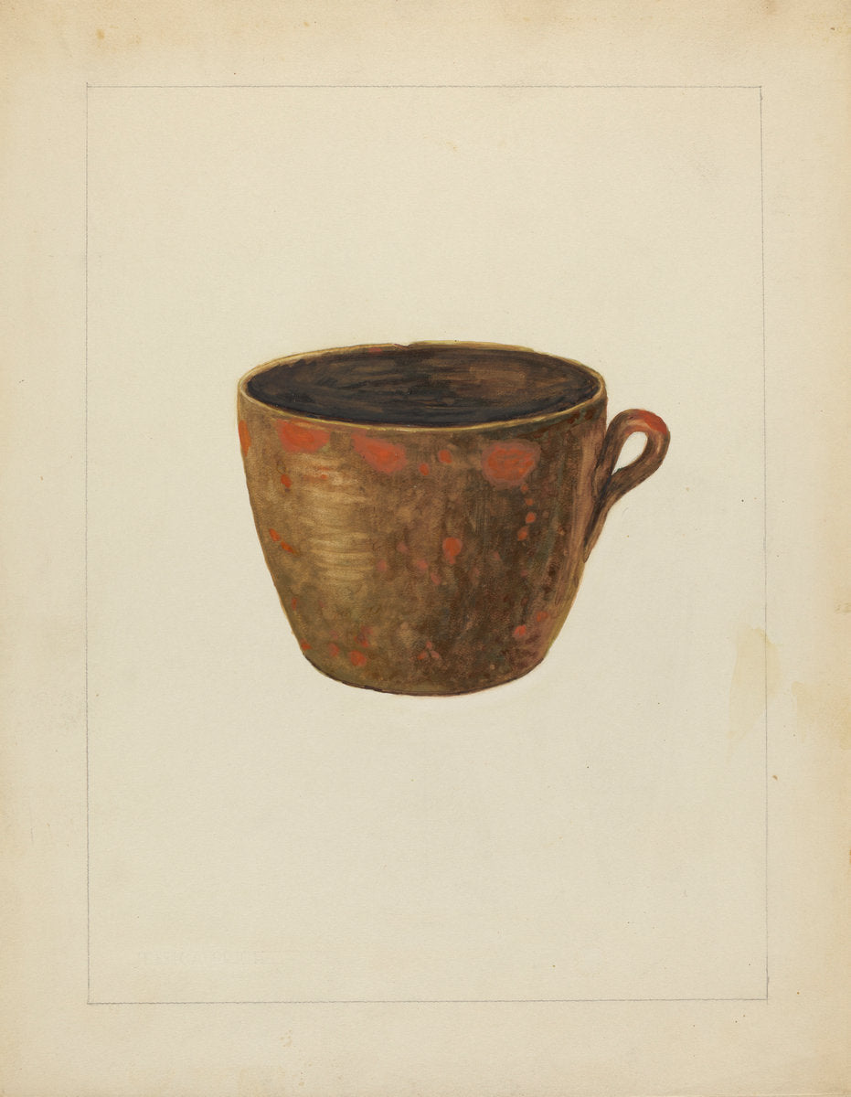 Cup by Jessica Price (American, active c. 1935), 16X12"(A3)Poster Print