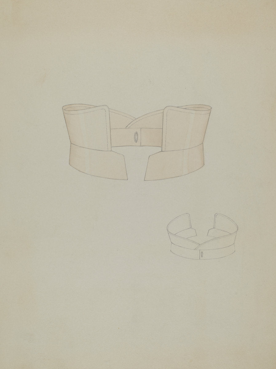 Collar by Henry De Wolfe (American, active c. 1935), 16X12"(A3)Poster Print