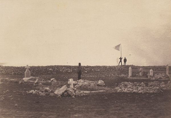Cemetery, Cathcart's Hill by Roger Fenton (British, 1819 - 1869), 16X12"(A3)Poster Print