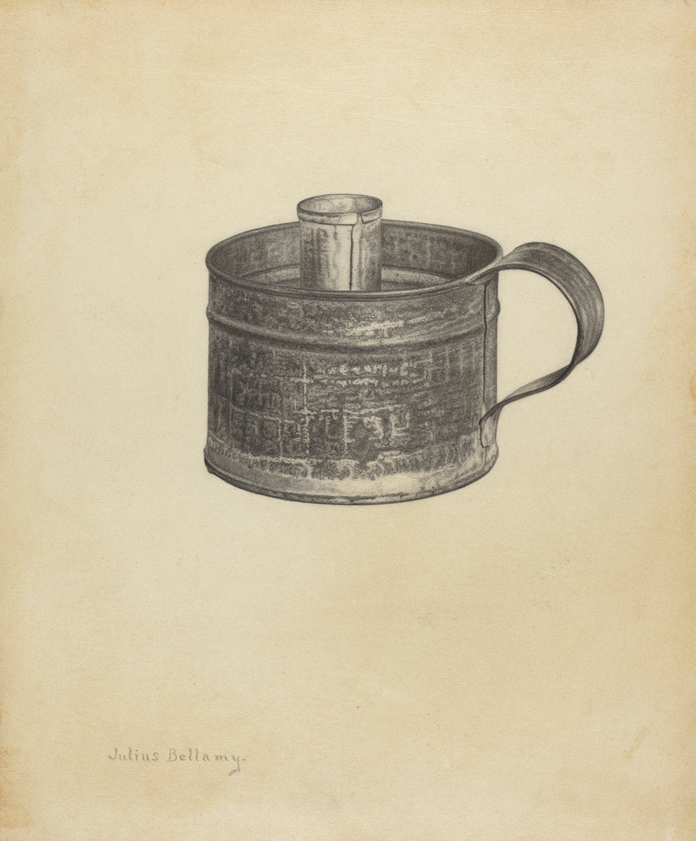 Wetting Cup by Julius Bellamy (American, active c. 1935), 16X12"(A3)Poster Print