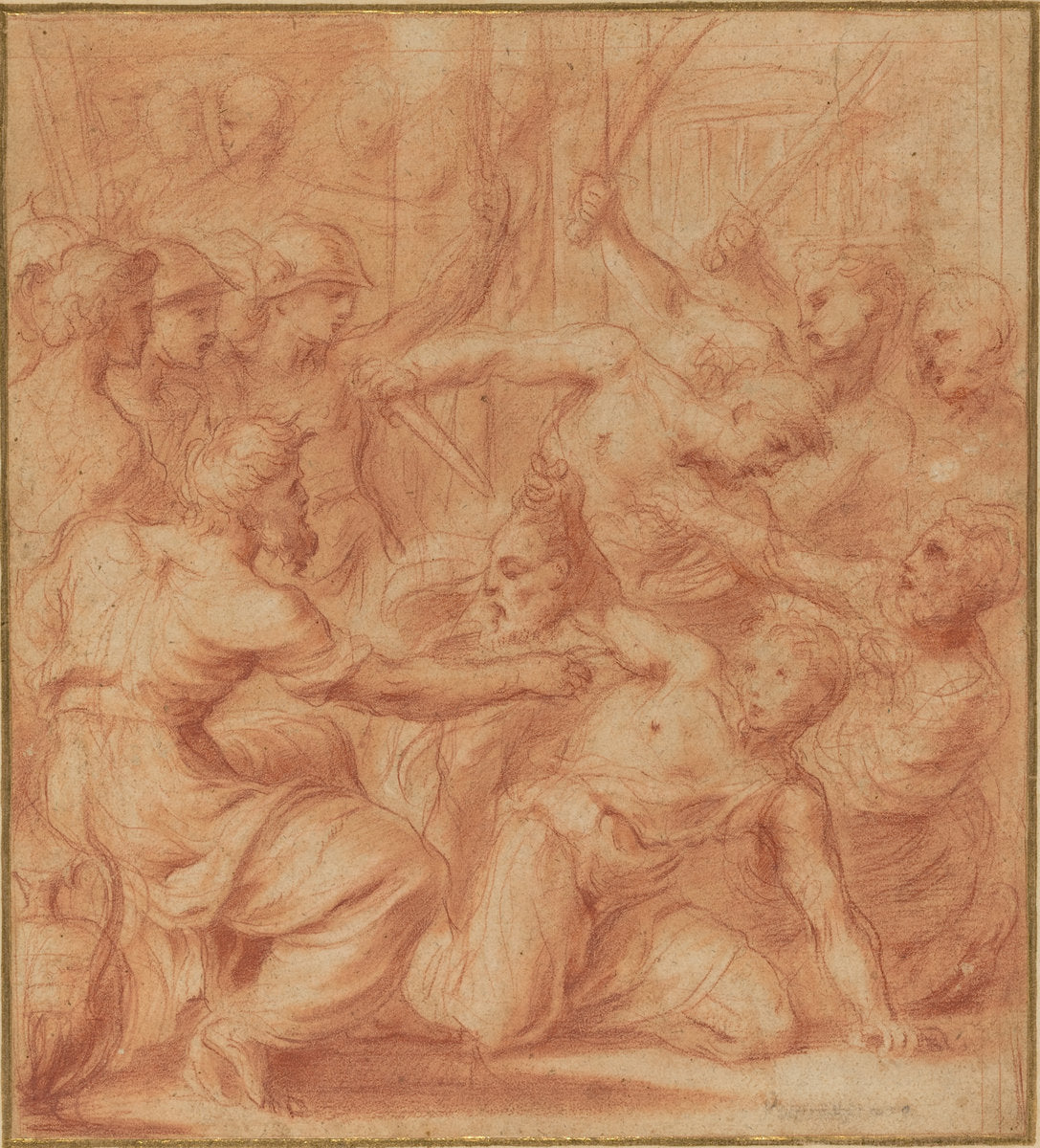 Judith with the Head of Holofernes by Carlo Maratta (Italian, 1625 - 1713), 16X12"(A3)Poster Print