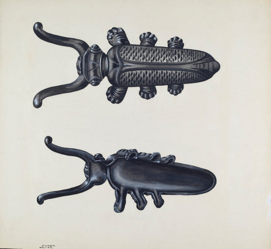 Bootjack by Elmer Weise (American, active c. 1935), 16X12"(A3)Poster Print