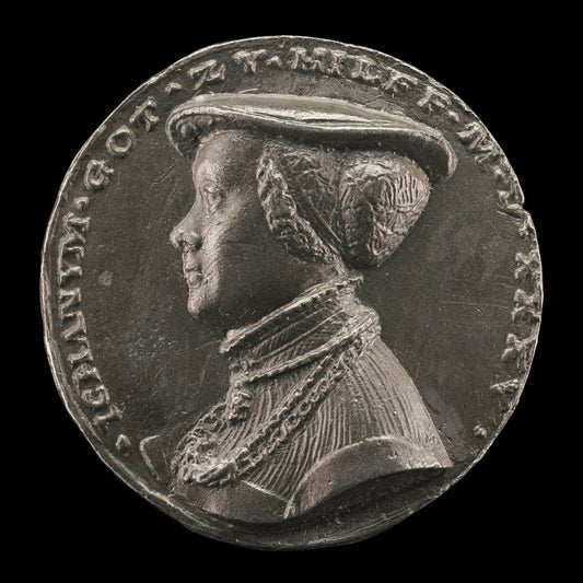 Magdalena Rummel, Wife of Lorenz Staiber 1509 [reverse] by Matthes Gebel (German, c. 1500 - 1574), 16X12"(A3)Poster Print