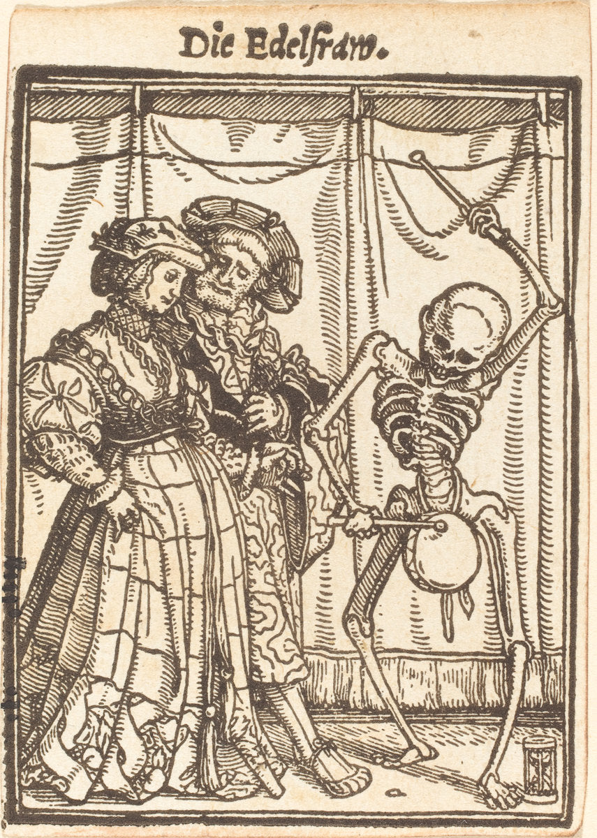 Noblewoman by Hans Holbein the Younger (German, 1497/1498 - 1543), 16X12"(A3)Poster Print
