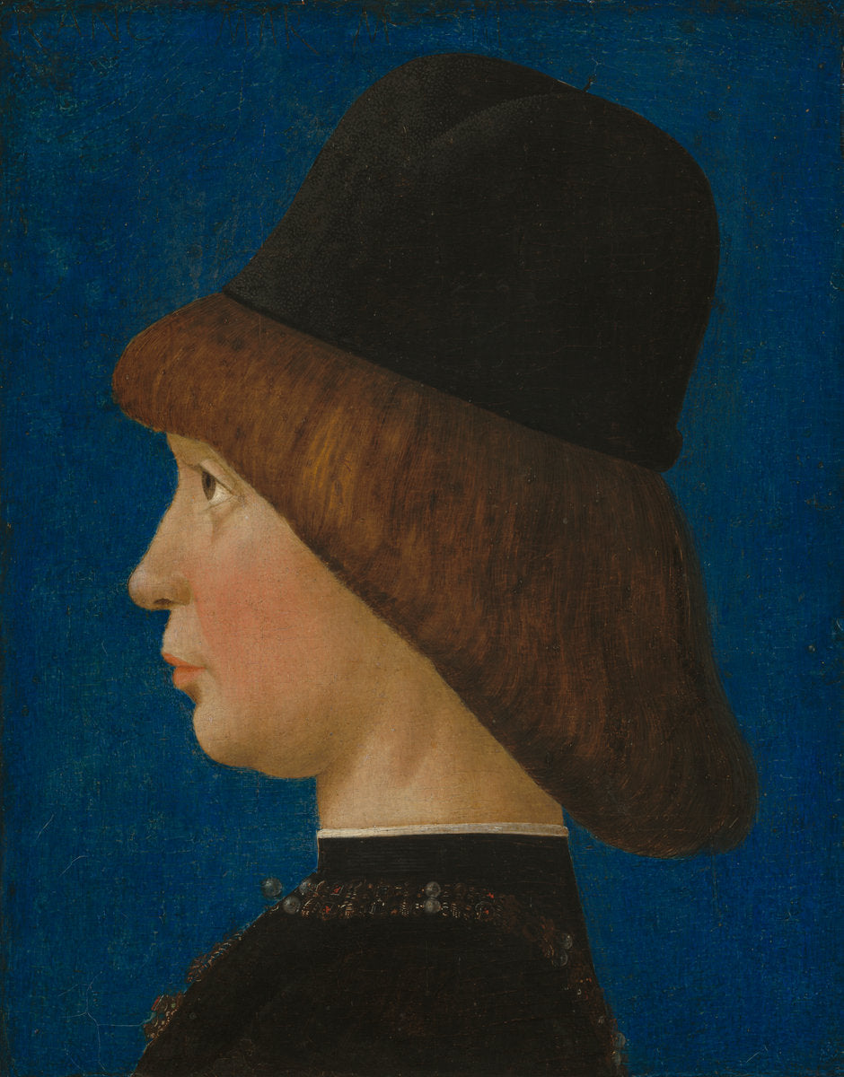 Francesco II Gonzaga, Fourth Marquis of Mantua by Baldassare d'Este (Ferrarese, 1432 - after 1506), 16X12"(A3)Poster Print