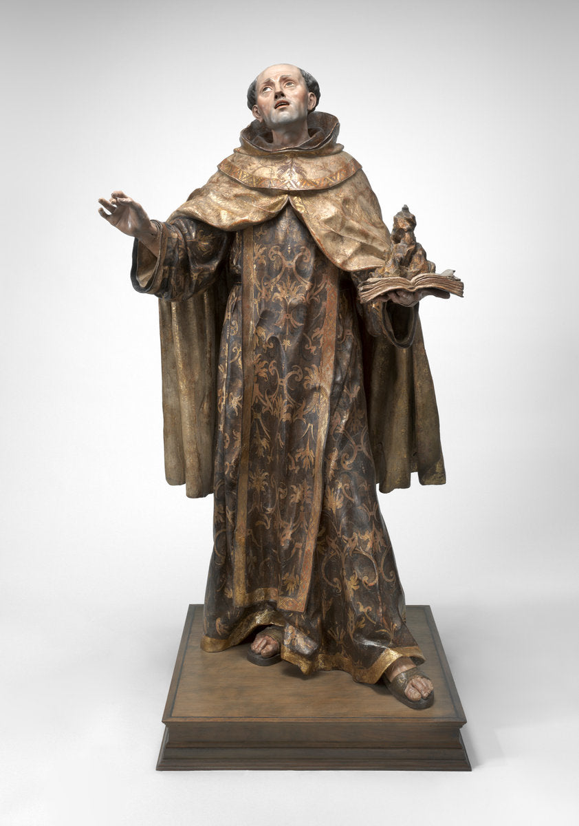 Saint John of the Cross (San Juan de la Cruz) by Francisco Antonio Gijón (Spanish, 1653 - after 1705), 16X12"(A3)Poster Print
