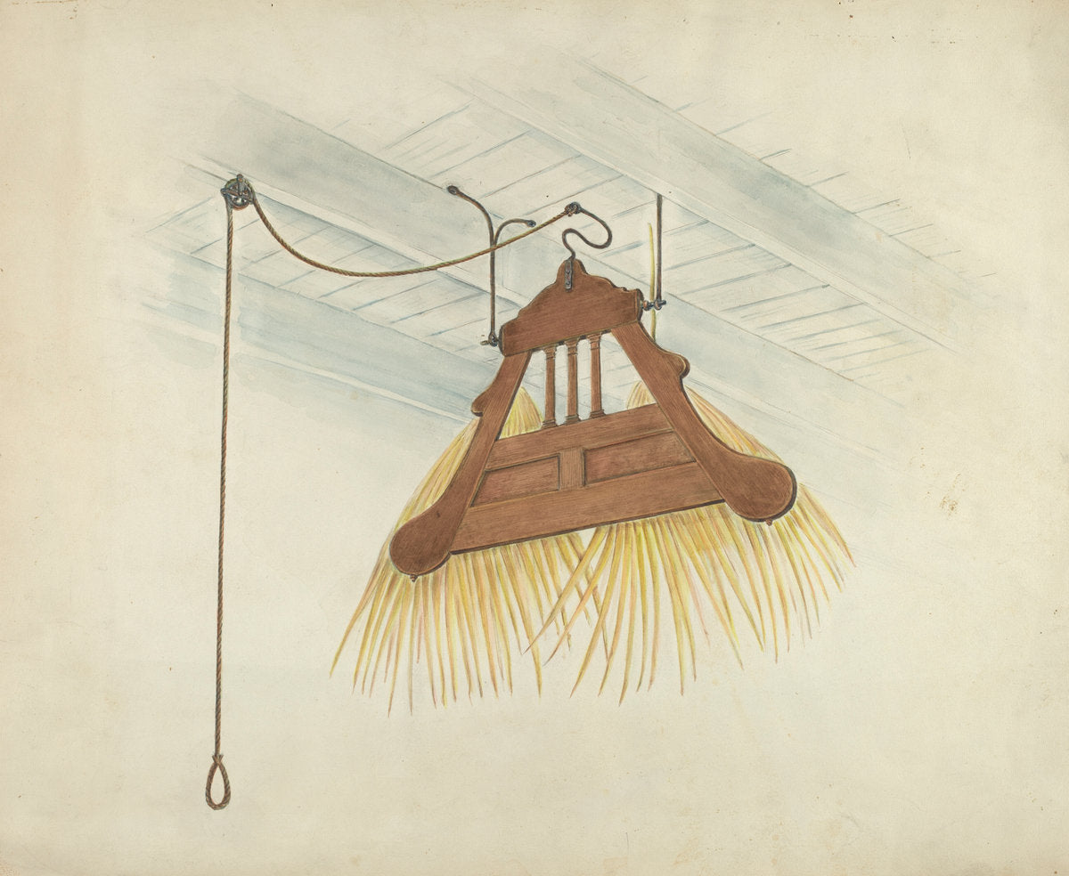 Swinging Fan by Al Curry (American, active c. 1935), 16X12"(A3)Poster Print