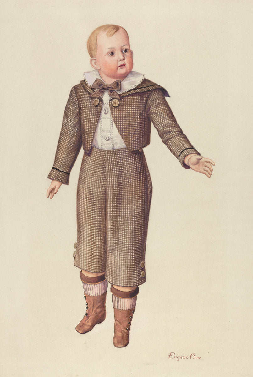 Doll: "Donald" by Eugene Croe (American, active c. 1935), 16X12"(A3)Poster Print
