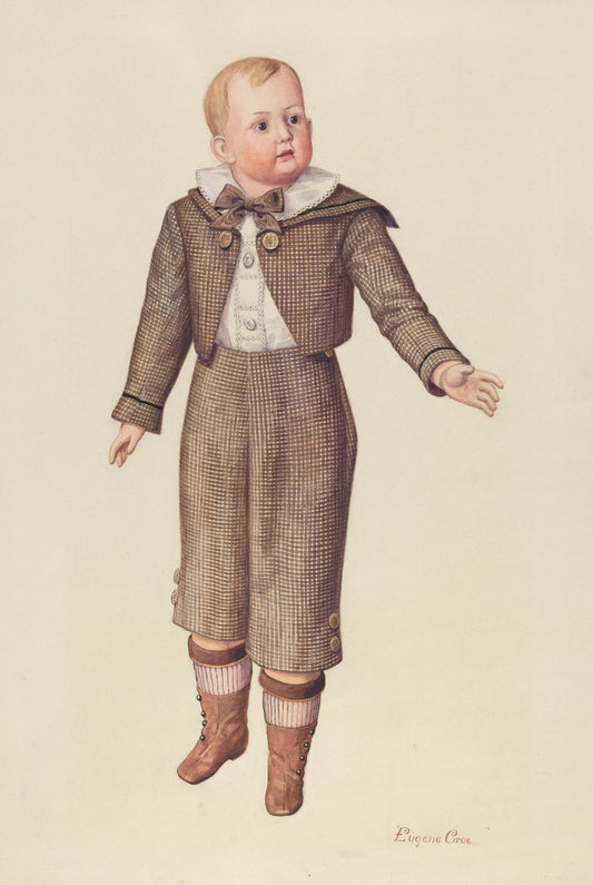 Doll: "Donald" by Eugene Croe (American, active c. 1935), 16X12"(A3)Poster Print