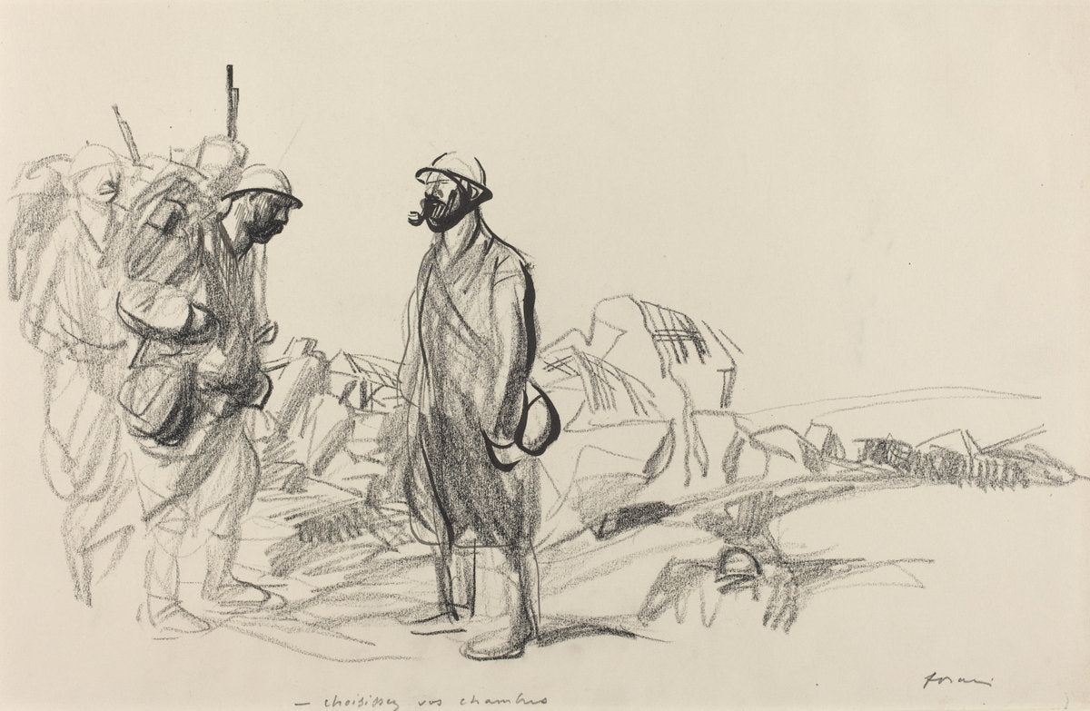 Choisissez vos chambres by Jean-Louis Forain (French, 1852 - 1931), 16X12"(A3)Poster Print