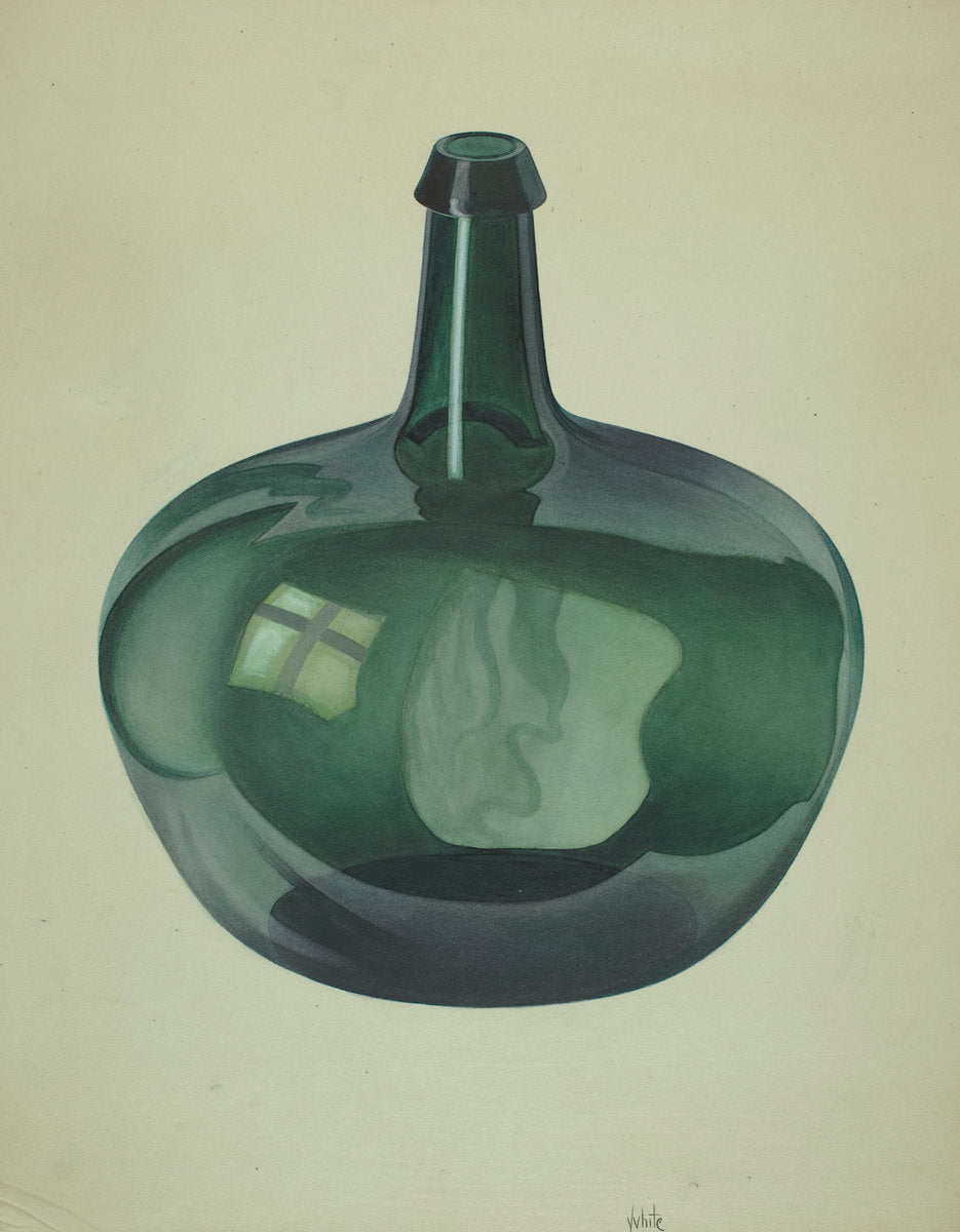Carboy by Edward White (American, active c. 1935), 16X12"(A3)Poster Print