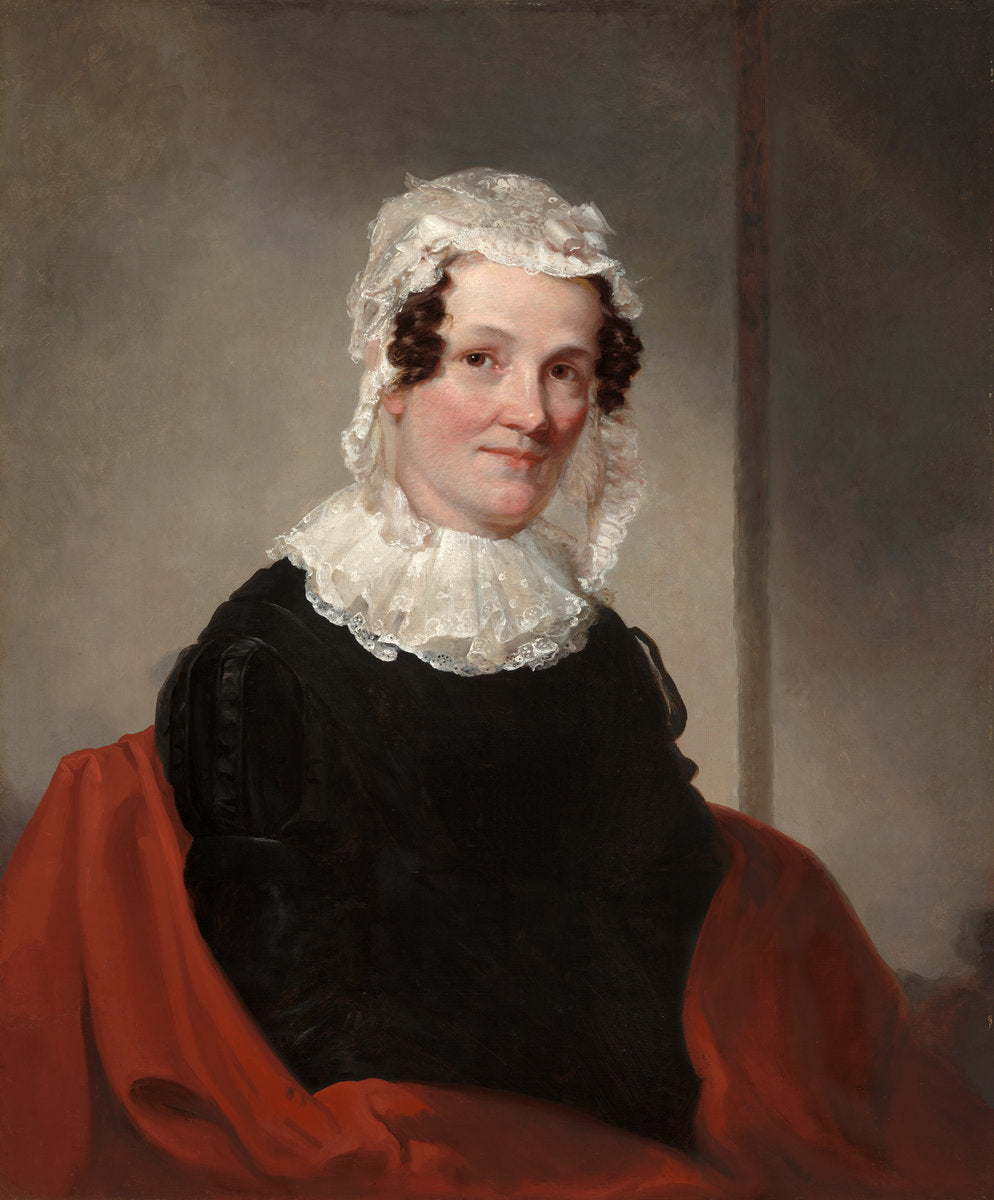 Lydia Coit Terry (Mrs. Eliphalet Terry) by Samuel F. B. Morse (American, 1791 - 1872), 16X12"(A3)Poster Print
