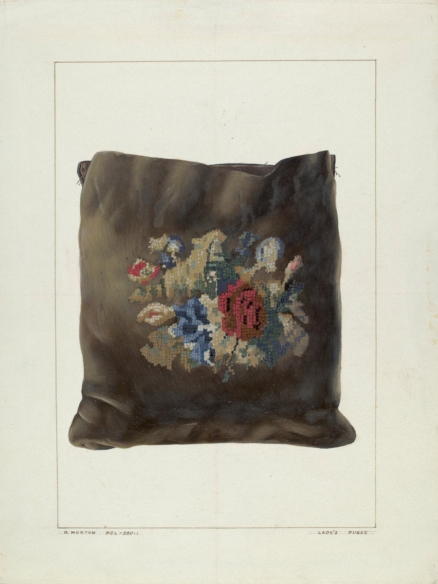 Purse by Ralph Morton (American, active c. 1935), 16X12"(A3)Poster Print