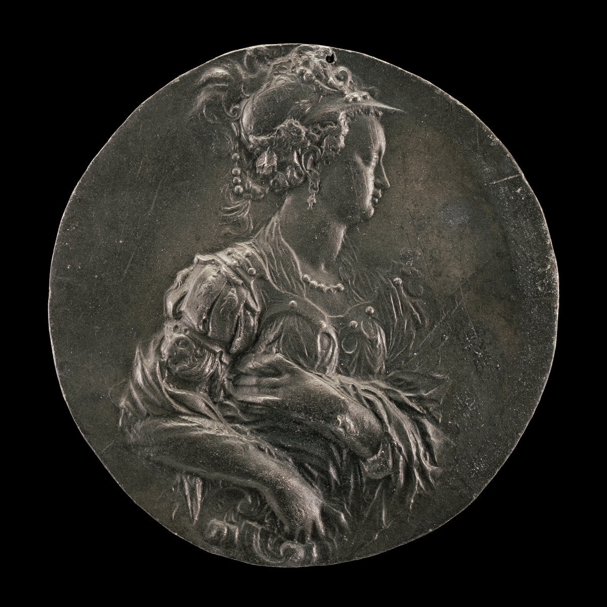 Giulia Pratonieri of Reggio Emilia by Gian Antonio Signoretti (Emilian, active c. 1540  - 1602), 16X12"(A3)Poster Print