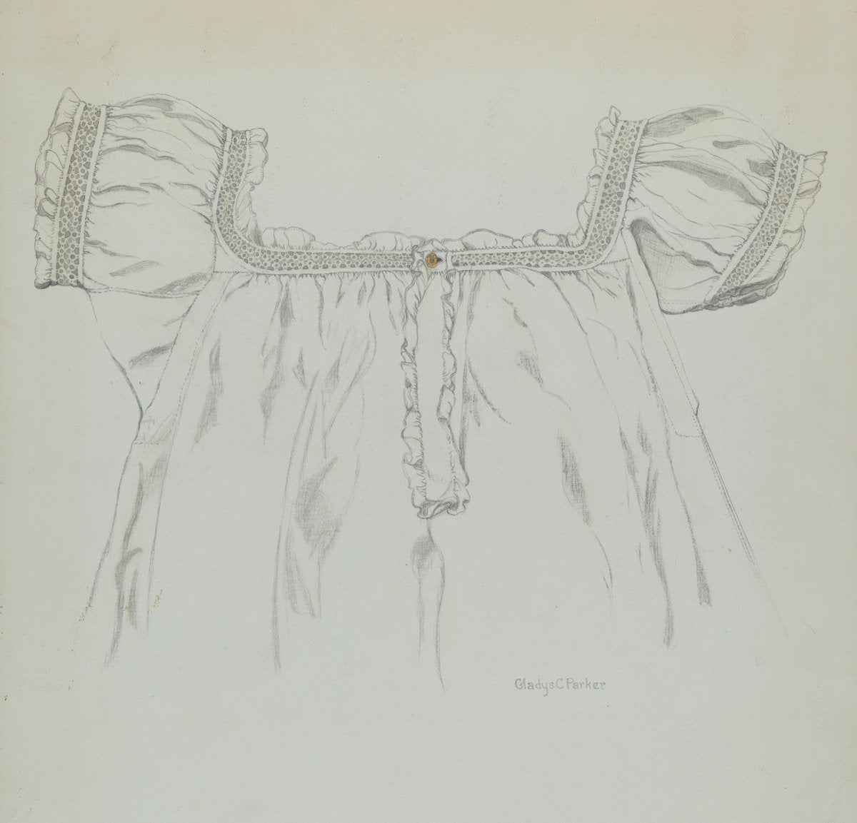 Chemise by Gladys C. Parker (American, active c. 1935), 16X12"(A3)Poster Print