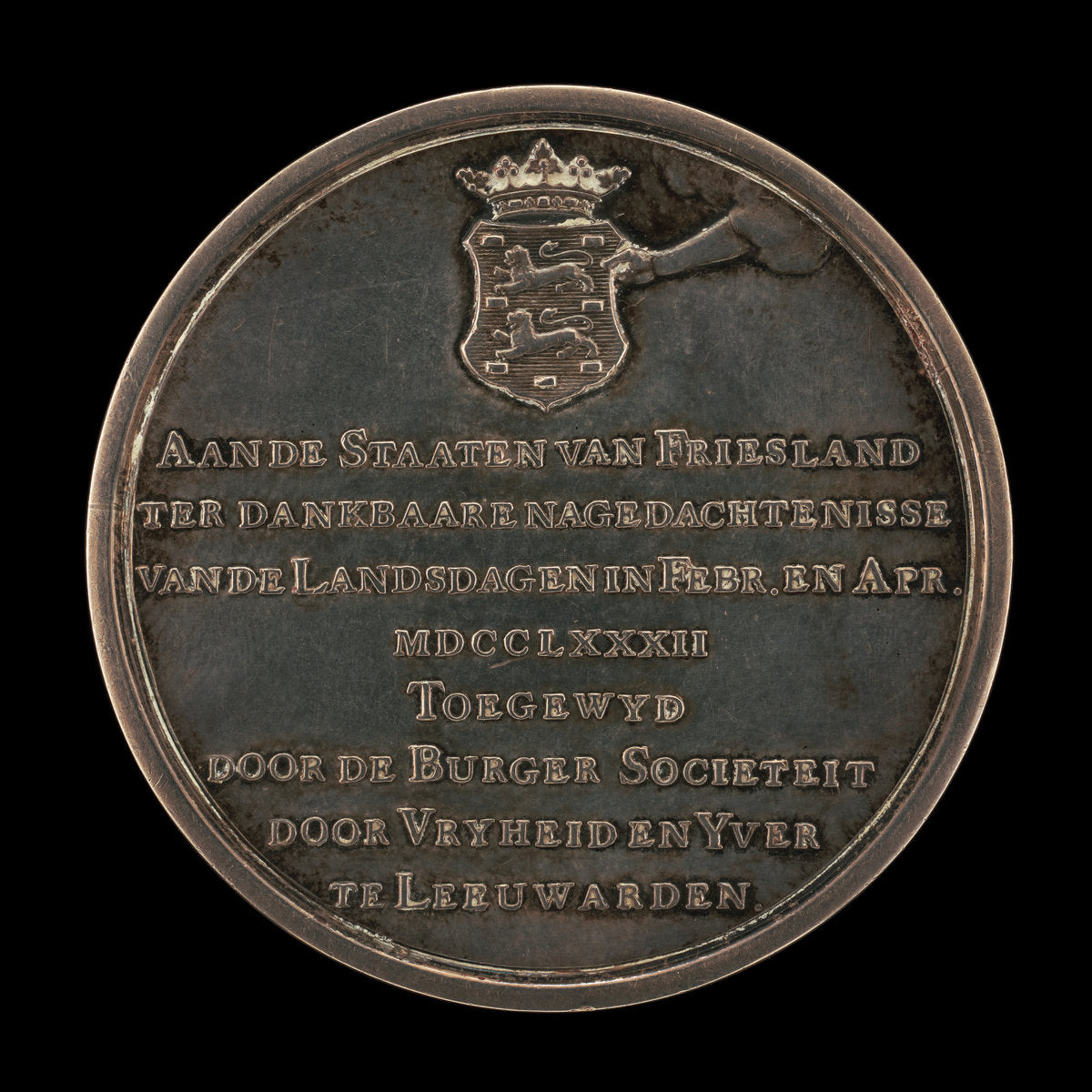 Inscription [reverse] by B.C.V. Calker (Dutch, active 18th century), 16X12"(A3)Poster Print