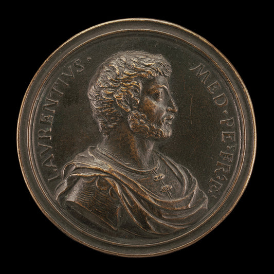 Lorenzino de' Medici, 1514-1547, Son of Pierfrancesco II [obverse] by Antonio Francesco Selvi (Florentine, 1679 - 1753), 16X12"(A3)Poster Print